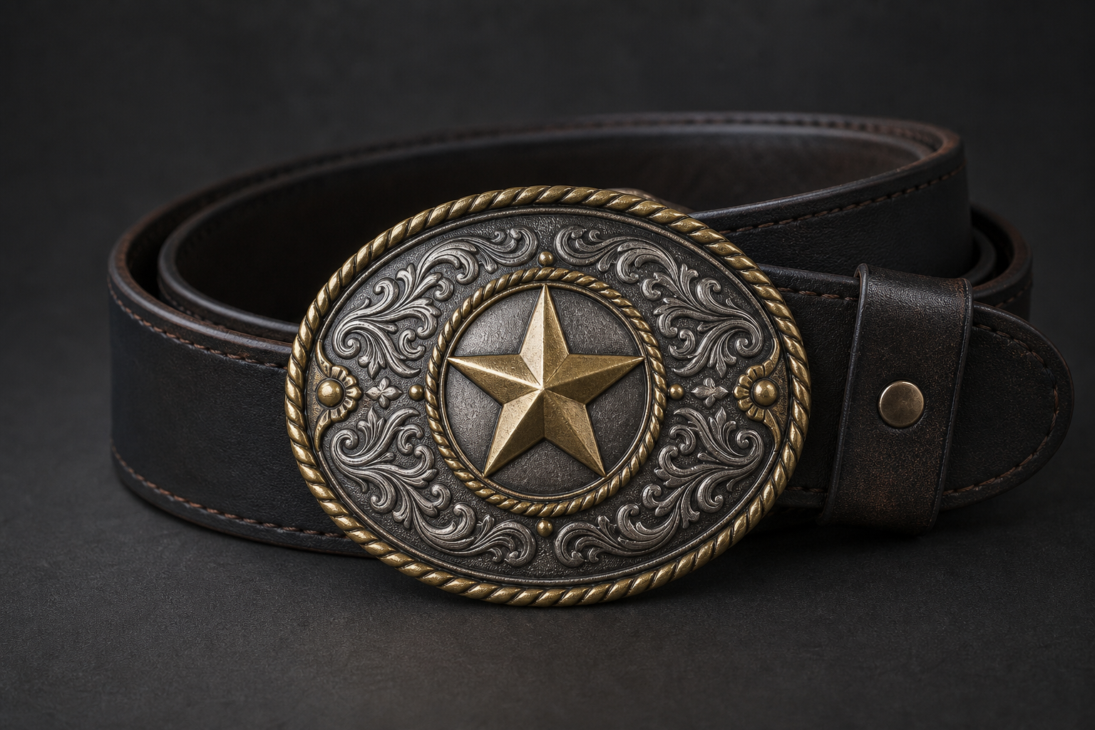 Custom cast belt buckle by Anatar
